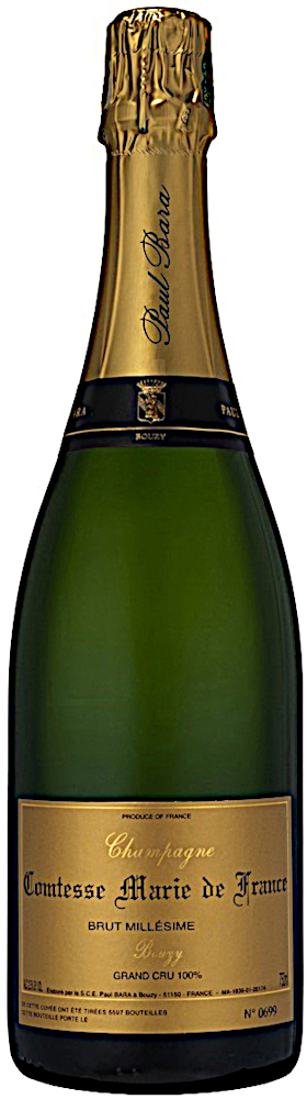 image of Champagne Paul Bara Comtesse Marie de France Grand Cru 2012