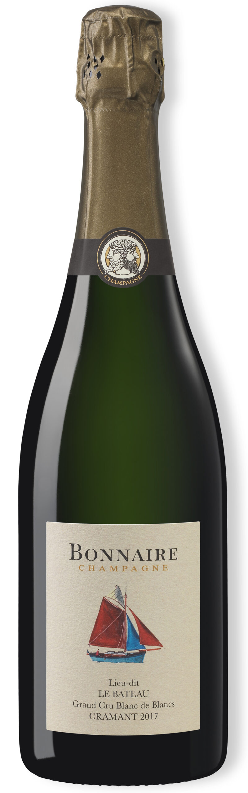 image of Champagne Bonnaire Le Bateau Blanc de Blancs Grand Cru 2017